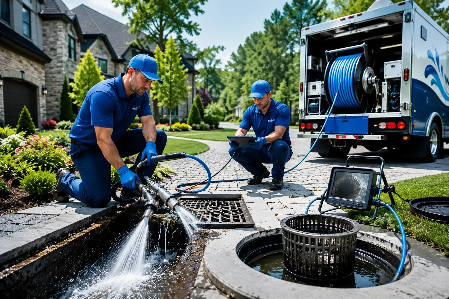Local outdoor drain cleaning professionals in Potterville, MI