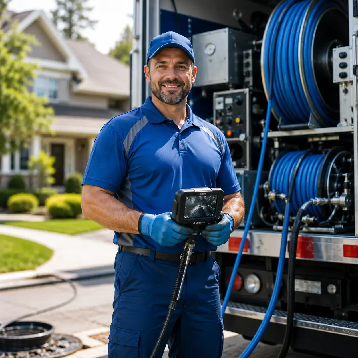 Local outdoor drain cleaning specialists in Potterville, MI
